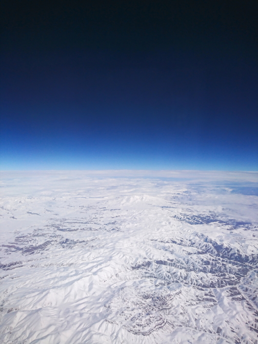Aerial view over Turkey